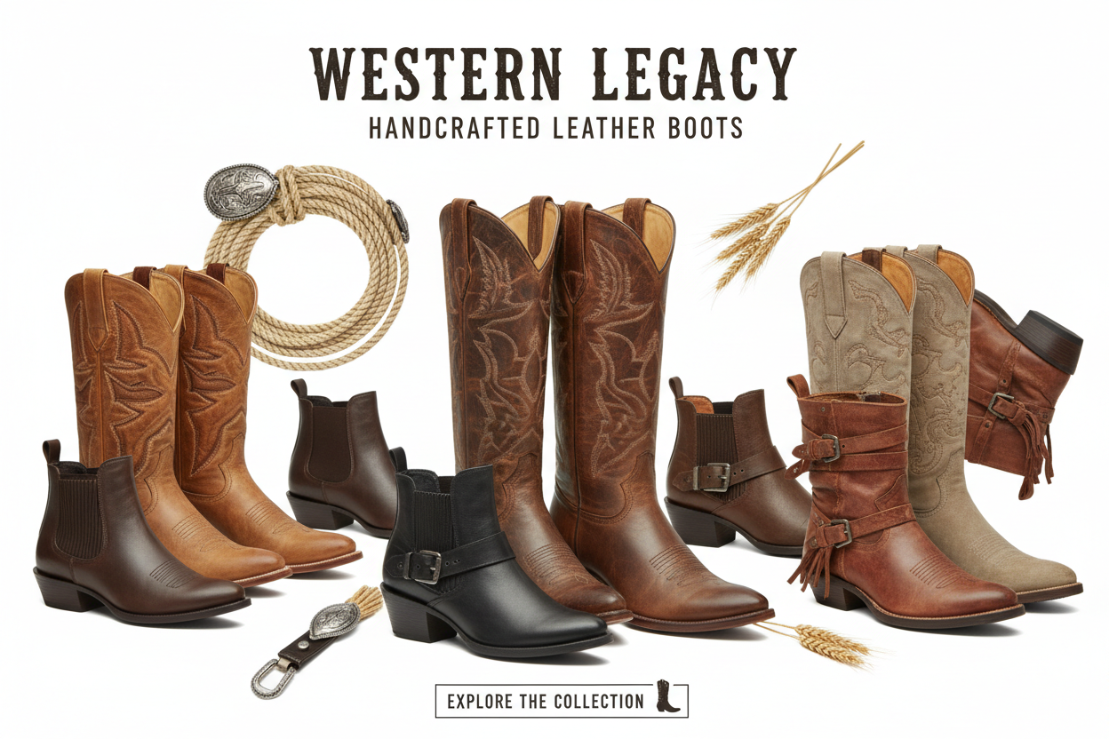 Leather Boots Collection