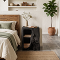 Farmhouse Live Edge Nightstand Bedroom Furniture Design