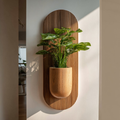 Rustic Wall Planter Living Room And Entryway