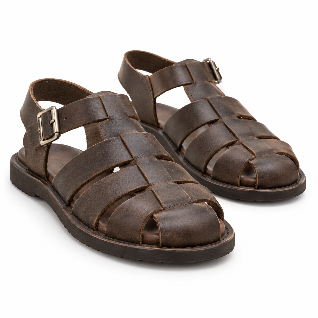 Leather Fisherman Sandals