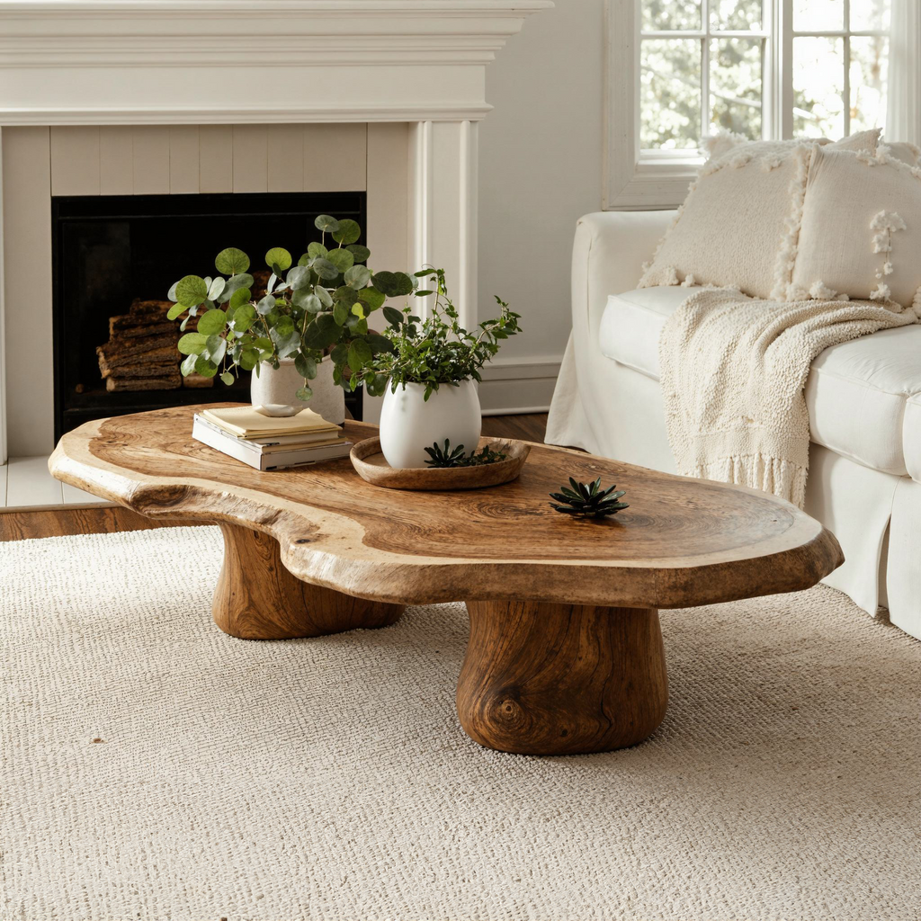 Modern Wood Coffee Table